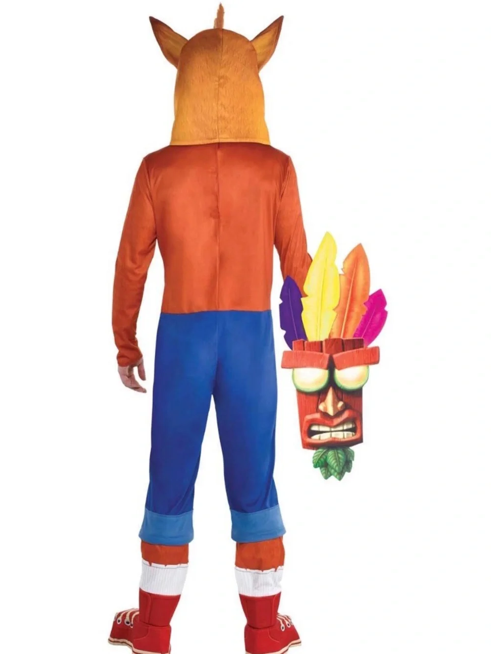 Kids Costume - Orange Masked Jumpsuit (X-Small)